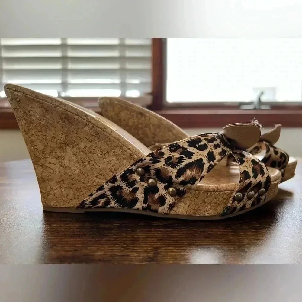 Bolaro | by Summer Rio. Womens slide, wedge sandal. Size: 8